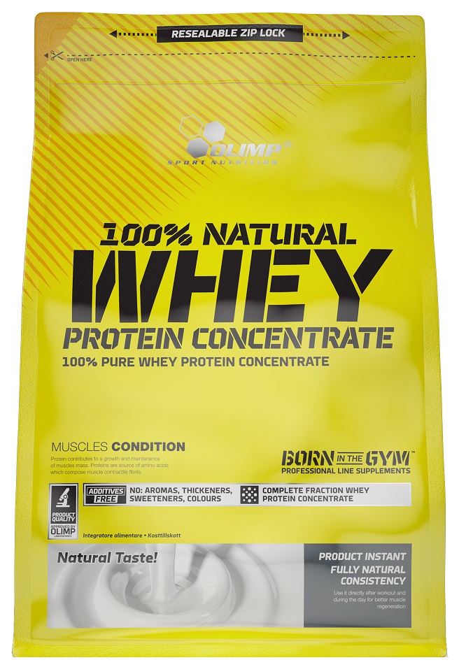 100% Natural Whey Protein Concentrate - 700 grams